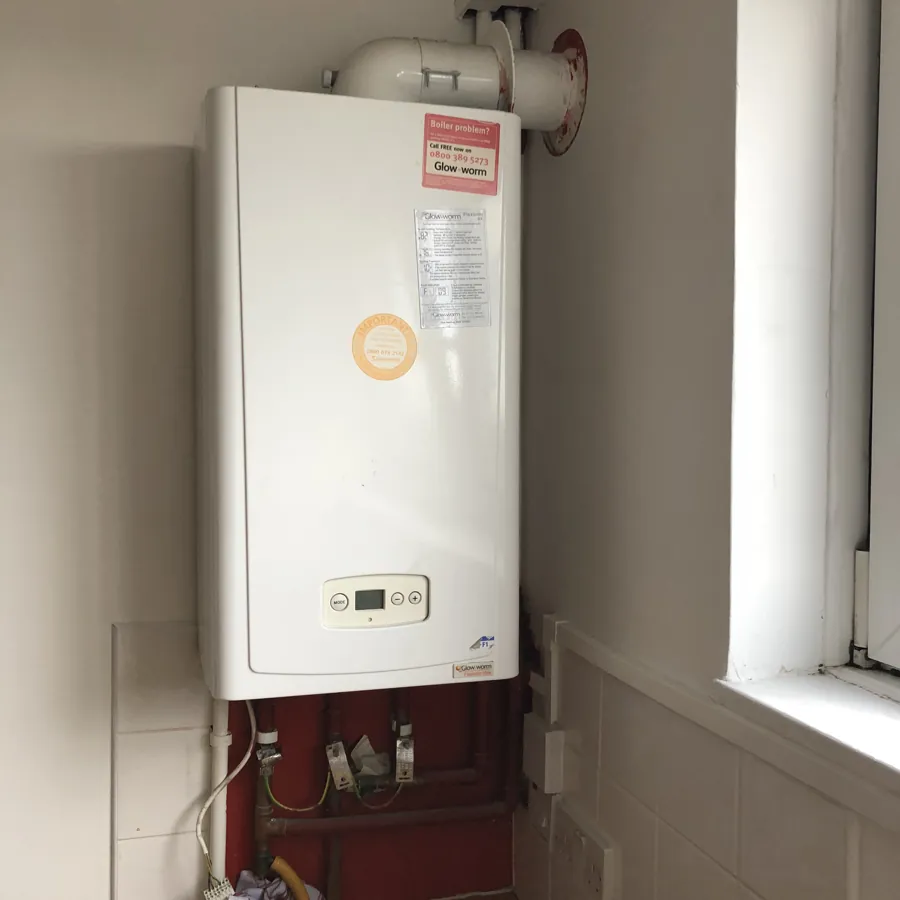 An older Glow-worm combi boiler